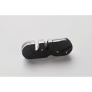 Ascutitor de cutite, Everestus, 2601E13842, 8.2x2.7x0.8 cm, ABS, Negru