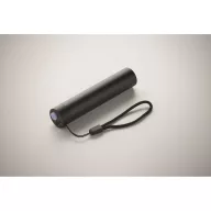   Lanterna reincarcabila, Everestus, 2601E14014, 2.1x2.1x10 cm, Aluminiu, Negru