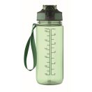 Sticla de apa 700 ml, Everestus, 2601E14636, Ø7.7x21.5 cm, Polietilena, Verde transparent