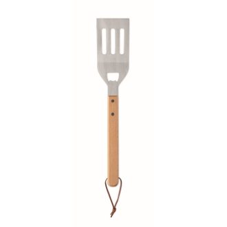   Spatula Barbeque, Everestus, 2601E14517, 36.9x7.2x1.6 cm, Otel, Natur