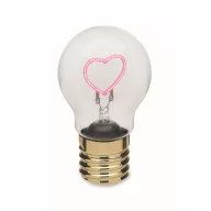   Bec decorativ LED, Everestus, 2610E18206, 7x12 cm, ABS, Fuchsia neon