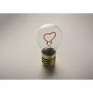 Bec decorativ LED, Everestus, 2610E18206, 7x12 cm, ABS, Fuchsia neon