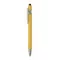 Pix stylus (touch), Everestus, 2610E17825, 14x1 cm, Aluminiu, Galben