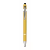   Pix stylus (touch), Everestus, 2610E17825, 14x1 cm, Aluminiu, Galben