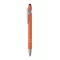 Pix stylus (touch), Everestus, 2610E17827, 14x1 cm, Aluminiu, Portocaliu
