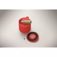   Boxa portabila, 500 mAh, 3 W, Everestus, 2601E13832, 5.9x.59x4.9 cm, ABS, Rosu