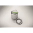 Boxa portabila, 500 mAh, 3 W, Everestus, 2601E13827, 5.9x.59x4.9 cm, ABS, Alb