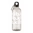 Sticla de apa 500 ml, Everestus, 2601E14608, Ø6.5x21 cm, Polietilena, Transparent