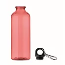 Sticla de apa 500 ml, Everestus, 2601E14606, Ø6.5x21 cm, Polietilena, Rosu transparent