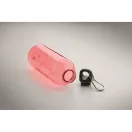 Sticla de apa 500 ml, Everestus, 2601E14606, Ø6.5x21 cm, Polietilena, Rosu transparent