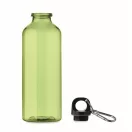 Sticla de apa 500 ml, Everestus, 2601E14609, Ø6.5x21 cm, Polietilena, Verde lime transparent