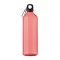 Sticla de apa 750 ml, Everestus, 2601E14620, Ø7.1x24.8 cm, Polietilena, Rosu transparent