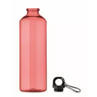   Sticla de apa 750 ml, Everestus, 2601E14620, Ø7.1x24.8 cm, Polietilena, Rosu transparent