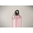 Sticla de apa 750 ml, Everestus, 2601E14621, Ø7.1x24.8 cm, Polietilena, Roz transparent