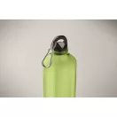 Sticla de apa 750 ml, Everestus, 2601E14623, Ø7.1x24.8 cm, Polietilena, Verde lime transparent