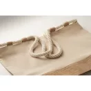 Geanta de plaja, Everestus, 2601E13988, 50x17.5x34 cm, Bumbac, Bej