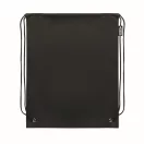 Saculet cu snur, Everestus, 2601E14347, 33.5x42 cm, Poliester, Negru