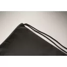Saculet cu snur, Everestus, 2601E14347, 33.5x42 cm, Poliester, Negru