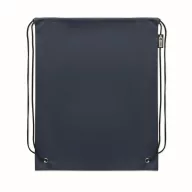  Saculet cu snur, Everestus, 2601E14341, 33.5x42 cm, Poliester, Albastru