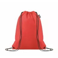  Saculet cu snur, Everestus, 2601E14349, 33.5x42 cm, Poliester, Rosu