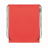   Saculet cu snur, Everestus, 2601E14349, 33.5x42 cm, Poliester, Rosu