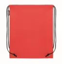 Saculet cu snur, Everestus, 2601E14349, 33.5x42 cm, Poliester, Rosu