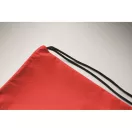 Saculet cu snur, Everestus, 2601E14349, 33.5x42 cm, Poliester, Rosu