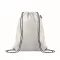 Saculet cu snur, Everestus, 2601E14340, 33.5x42 cm, Poliester, Alb