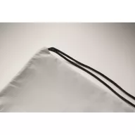   Saculet cu snur, Everestus, 2601E14340, 33.5x42 cm, Poliester, Alb