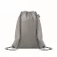 Saculet cu snur, Everestus, 2601E14345, 33.5x42 cm, Poliester, Gri