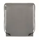 Saculet cu snur, Everestus, 2601E14345, 33.5x42 cm, Poliester, Gri