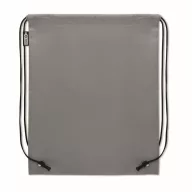   Saculet cu snur, Everestus, 2601E14345, 33.5x42 cm, Poliester, Gri