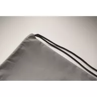   Saculet cu snur, Everestus, 2601E14345, 33.5x42 cm, Poliester, Gri