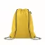 Saculet cu snur, Everestus, 2601E14344, 33.5x42 cm, Poliester, Galben