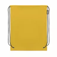   Saculet cu snur, Everestus, 2601E14344, 33.5x42 cm, Poliester, Galben