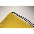 Saculet cu snur, Everestus, 2601E14344, 33.5x42 cm, Poliester, Galben