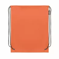   Saculet cu snur, Everestus, 2601E14348, 33.5x42 cm, Poliester, Portocaliu