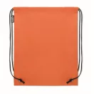 Saculet cu snur, Everestus, 2601E14348, 33.5x42 cm, Poliester, Portocaliu