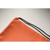   Saculet cu snur, Everestus, 2601E14348, 33.5x42 cm, Poliester, Portocaliu