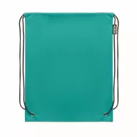   Saculet cu snur, Everestus, 2601E14350, 33.5x42 cm, Poliester, Turcoaz