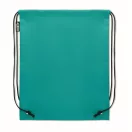 Saculet cu snur, Everestus, 2601E14350, 33.5x42 cm, Poliester, Turcoaz