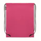 Saculet cu snur, Everestus, 2601E14343, 33.5x42 cm, Poliester, Fuchsia
