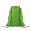 Saculet cu snur, Everestus, 2601E14346, 33.5x42 cm, Poliester, Verde lime