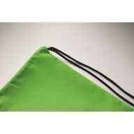   Saculet cu snur, Everestus, 2601E14346, 33.5x42 cm, Poliester, Verde lime