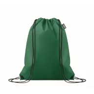   Saculet cu snur, Everestus, 2601E14351, 33.5x42 cm, Poliester, Verde inchis
