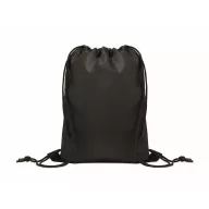   Saculet cu snur pentru Copii, Everestus, 2601E14290, 32x27 cm, Poliester, Negru