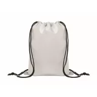   Saculet cu snur pentru Copii, Everestus, 2601E14287, 32x27 cm, Poliester, Alb