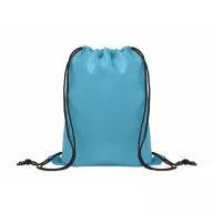   Saculet cu snur pentru Copii, Everestus, 2601E14292, 32x27 cm, Poliester, Turcoaz