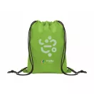 Saculet cu snur pentru Copii, Everestus, 2601E14289, 32x27 cm, Poliester, Verde lime