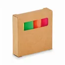Set 4 markere, Everestus, 2601E14498, 7x7x1.8 cm, Hartie, Bej